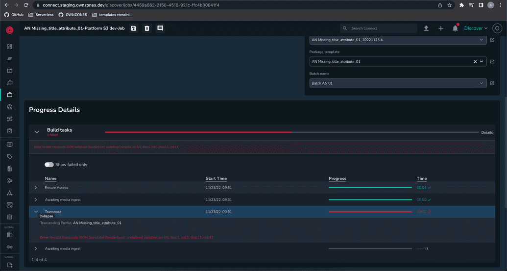 Before - Job Runtime