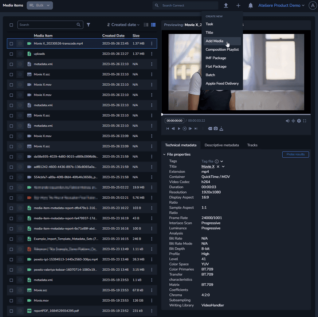 The Add Media button