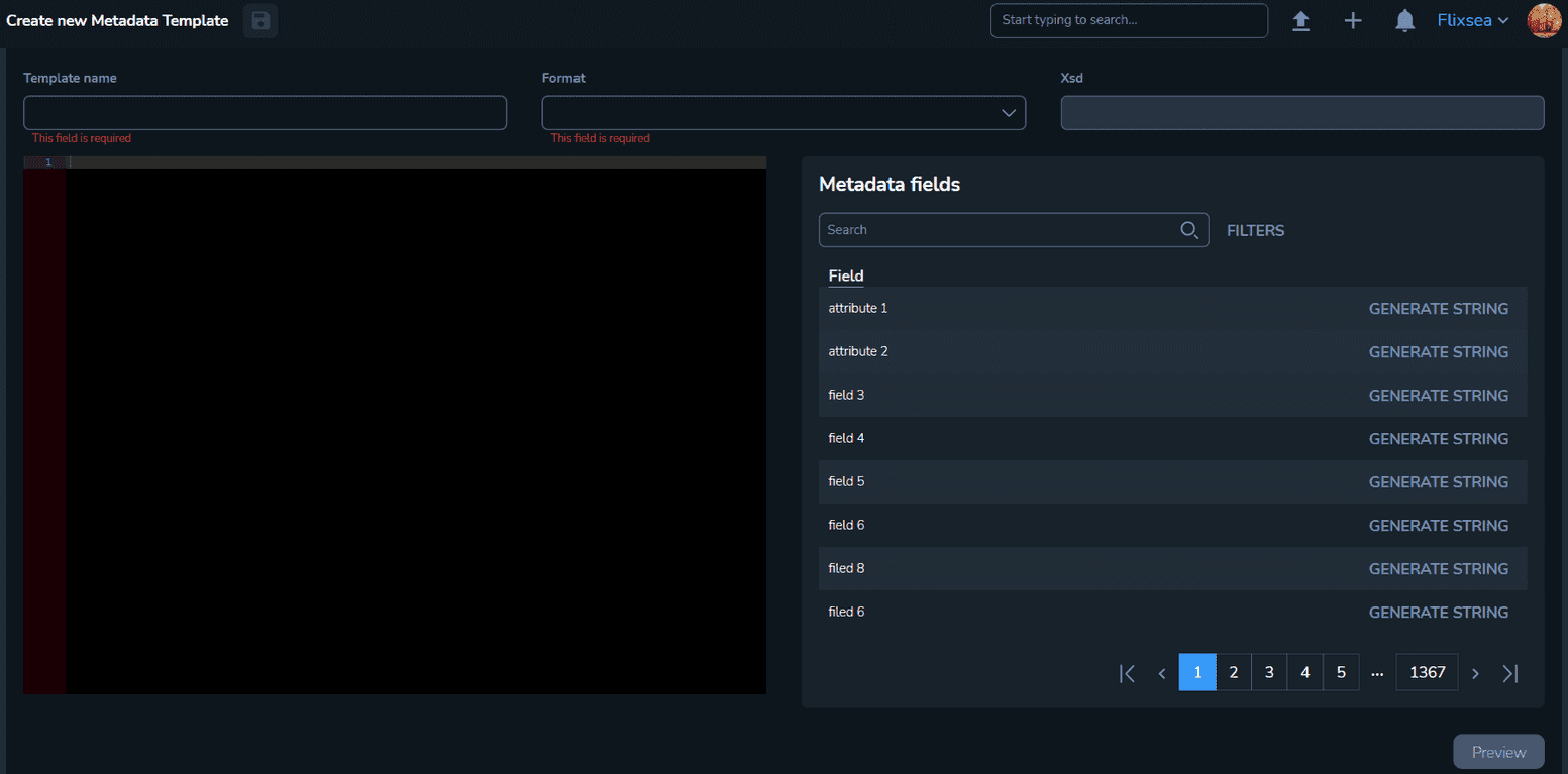 Connect Docs :: Configuring Metadata Templates