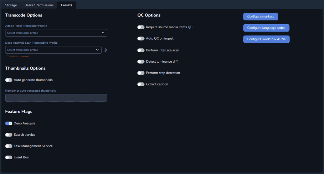 Deep Analysis toggle enabled