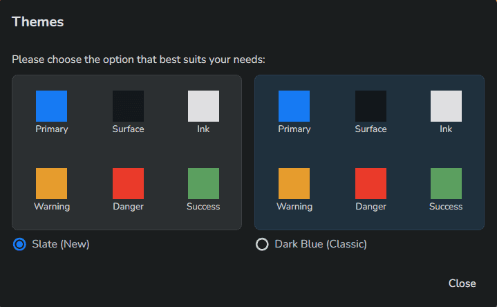 The Slate option