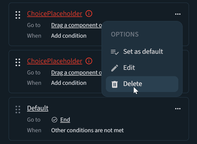 Delete branches