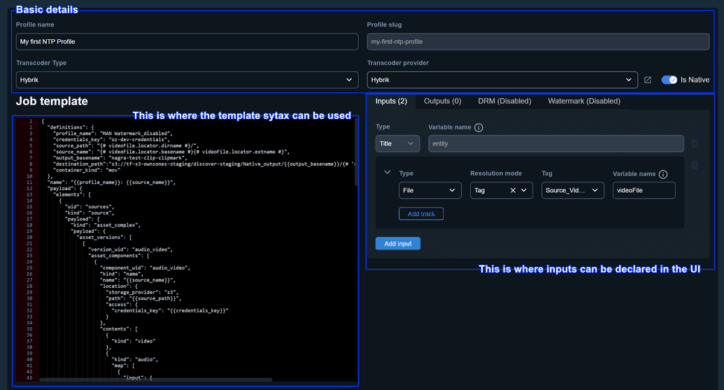 NTP payload