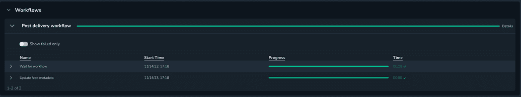 The Batch Actions menu
